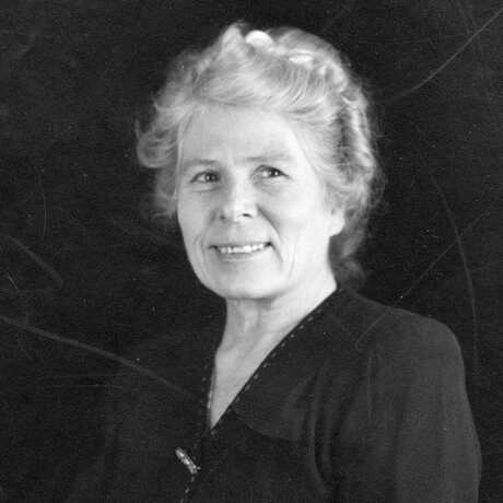 portrait of Nina Floy Perry Bracelin