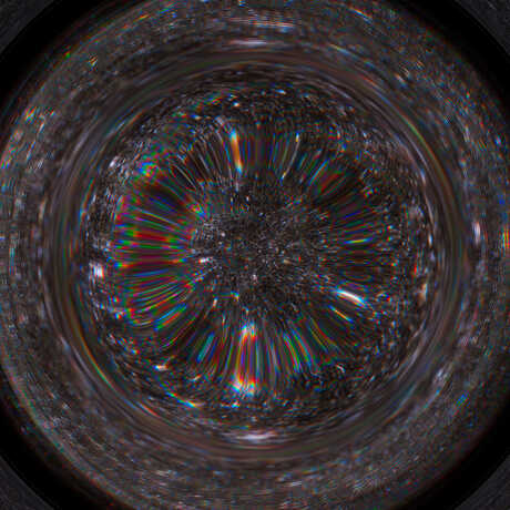Artist rendering of black hole